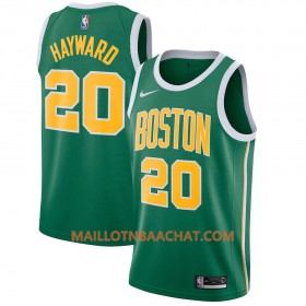 Maillot NBA Boston Celtics Gordon Hayward 20 2018-19 Nike Vert Swingman - Homme